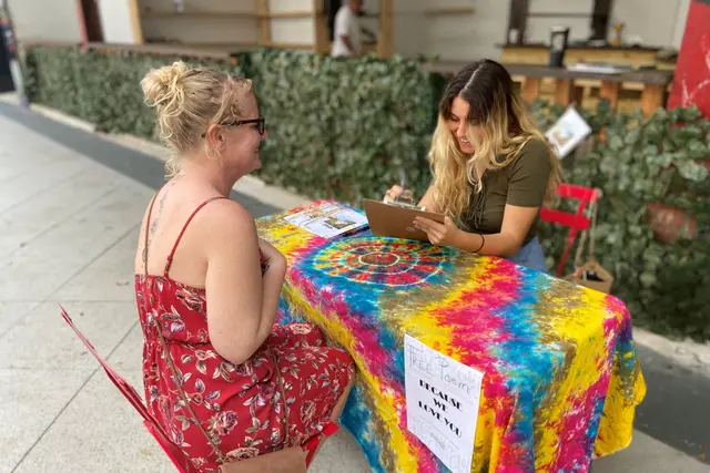 Free Poem Table – Courtesy DDA